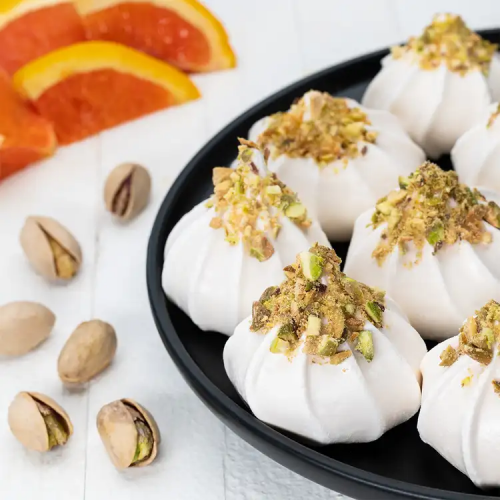 Фисташковое Безе (Pistachio Meringue)